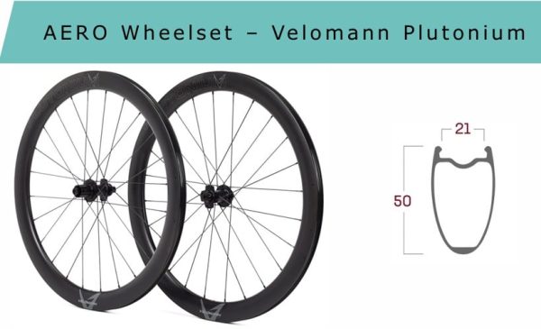 Rueda(s) VELOMANN Plutonium 50